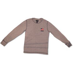 Polo Ralph Lauren American Flag Thermal Long Sleeve Shirt